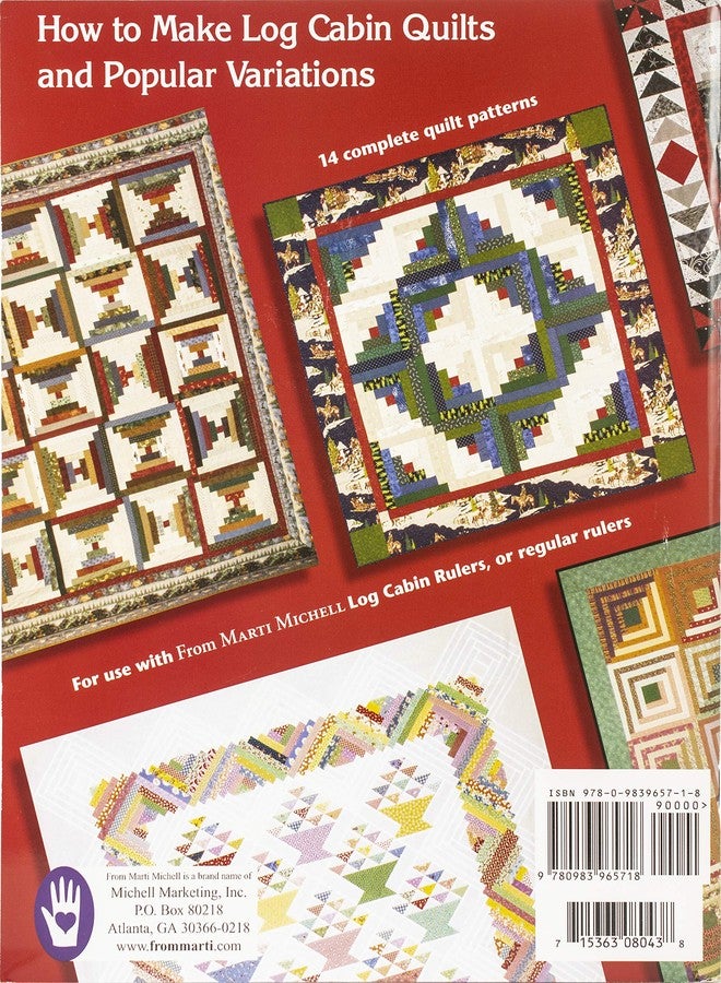 Marti Michell Michell Marketing Marti Michell Log Cabin ABCs Bk - Image 1